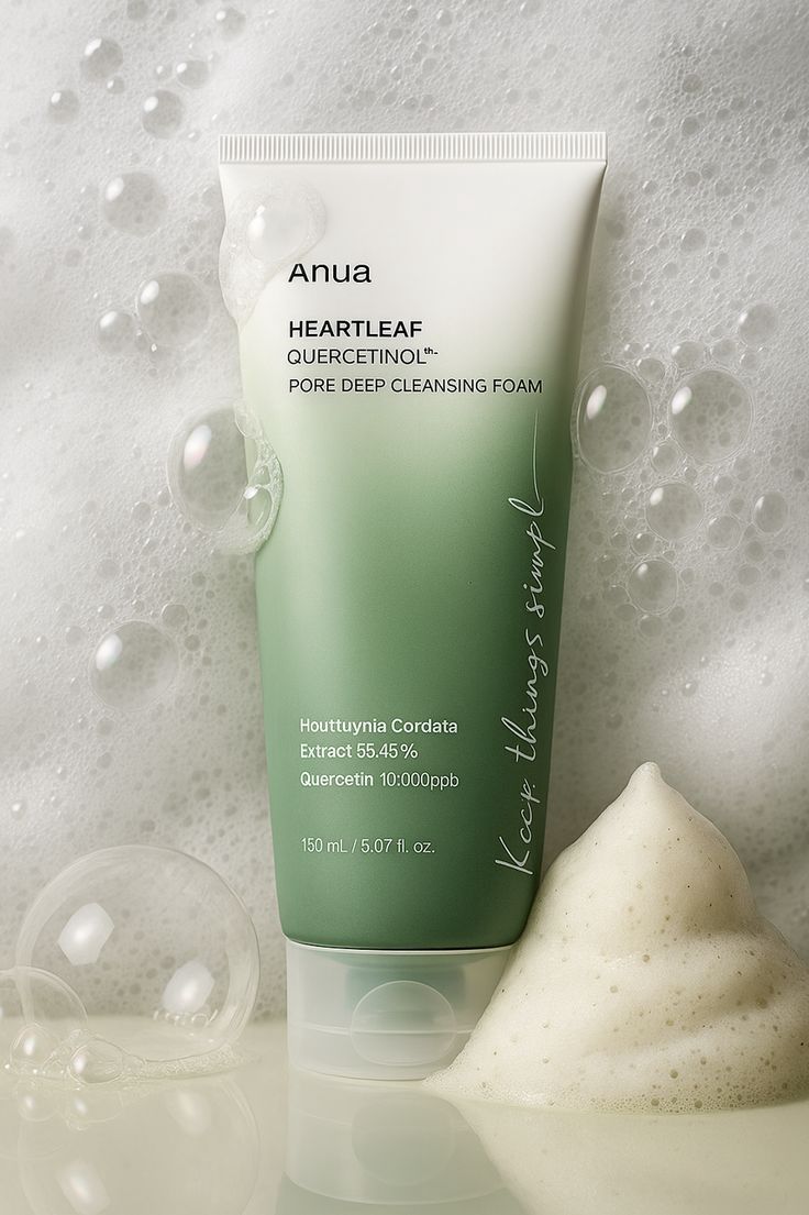 ANUA Heartleaf Quercetinol™ Pore Deep Cleansing Foam 150ml